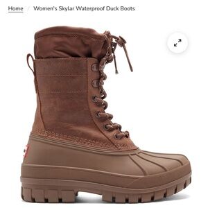 HUNTER | Women's Skylar Waterproof Duck Boots